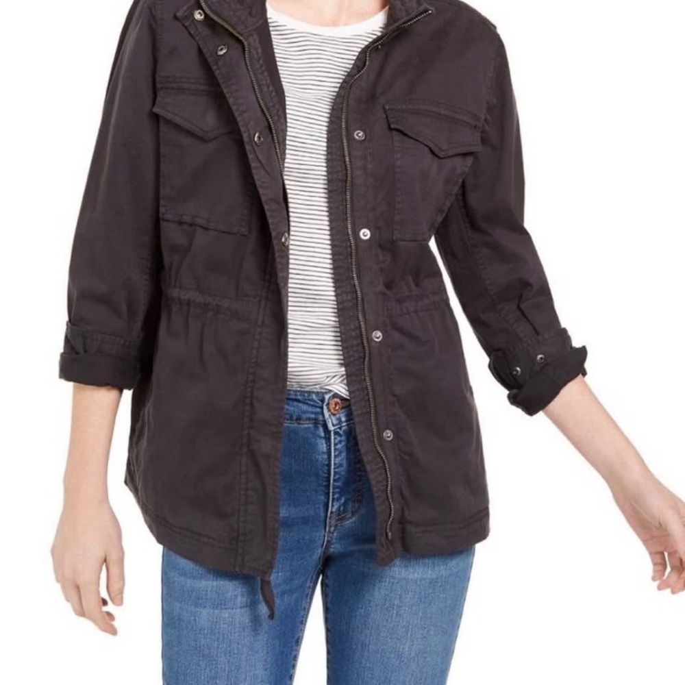 Women's Black Utility Jacket NWT